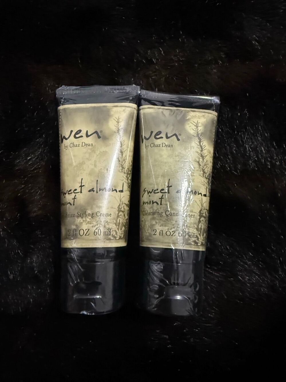 WEN Chaz Dean SWEET ALMOND MINT Anti-Frizz Styling Creme 2 fl oz / 120 mL SEALED